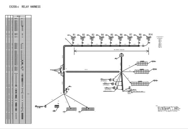 Hitachi EX200-5, EX200LC-5, EX220-5, EX220LC-5, EX230LC-5, EX270-5, EX270LC-5 Diagrams - Image 5