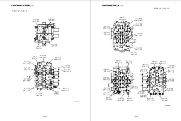 Hyundai HX900L Crawler Excavator Workshop Manual - Image 8