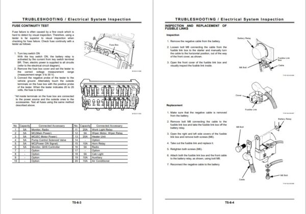 Hitachi EX80-5 Technical Manuals - Image 5