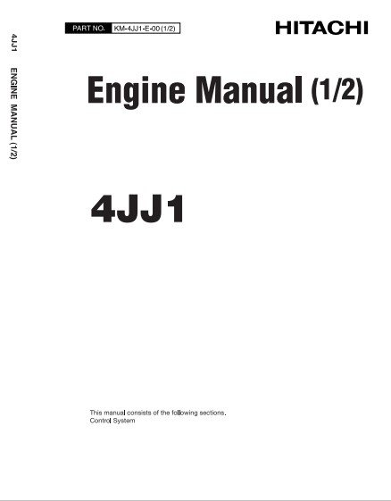 Isuzu 4jj1 engine workshop manual