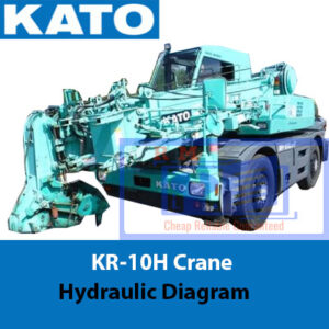 KATO KR-10H Crane Hydraulic Diagram