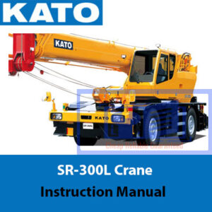KATO SR-300L Crane Instruction Manual