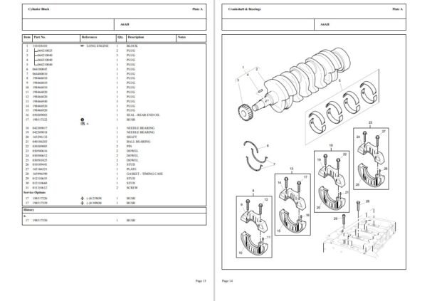 Perkins 404c-22 Engine Parts Manual - Image 4