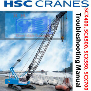 Hitachi Sumitomo SCX400, SCX500, SCX550, SCX700 Crawler Crane Troubleshooting Manual