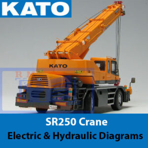 КАТО SR250 Crane Electric and Hydraulic Diagrams