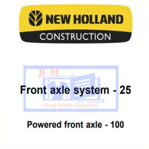 new holland axle