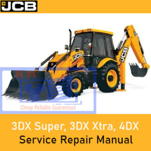 jcb 3DX service manual