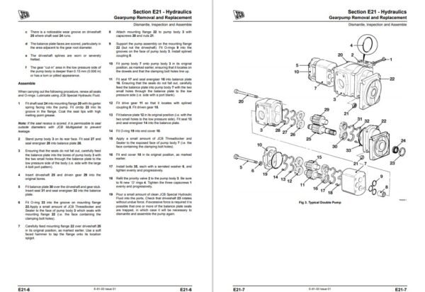 JCB Telescopic Handler 506-36, 507-42, 509-42, 510-56, 512-56, 514-56 Service Repair Manual - Image 5