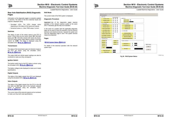 JCB Telescopic Handler 506-36, 507-42, 509-42, 510-56, 512-56, 514-56 Service Repair Manual - Image 8