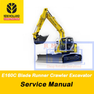 New Holland E160C Blade Runner Crawler Excavator Service Manual