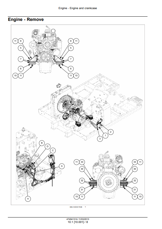 New Holland E175C Crawler Excavator Service Manual