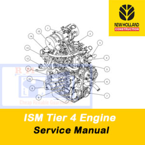 New Holland ISM Tier 4 Engine Service Manual