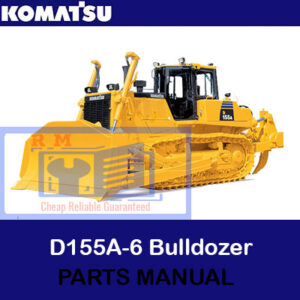 Komatsu D155A-6 Bulldozer Parts Manual