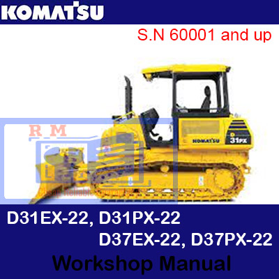 Komatsu D355A-5 Japan Bulldozer Workshop Manual