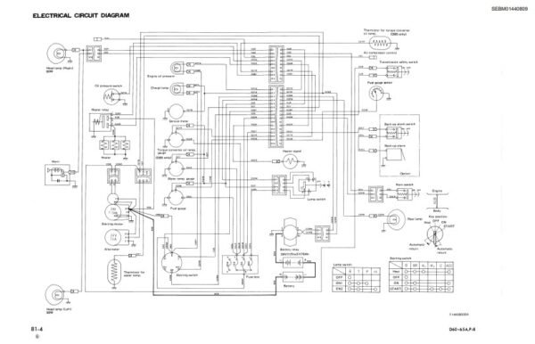 Komatsu D60A-8, D60E-8, D60P-8, D60PL-8 Bulldozer Workshop Manual - Image 4