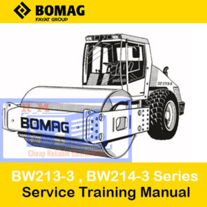 Bomag BW213-3 , BW214-3 Series Service Training Manual