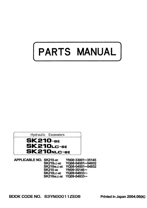 kobelco parts catalog pdf