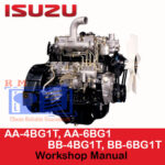 Isuzu AA-4BG1T, AA-6BG1, BB-4BG1T, BB-6BG1T  Industrial Engines Workshop Manual