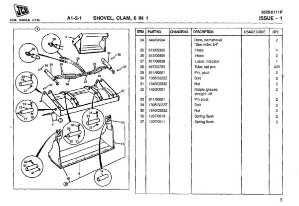 jcb 3dx parts book pdf