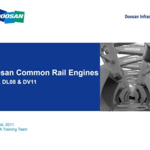 Doosan Engine DX series NON Dpf Training Manual