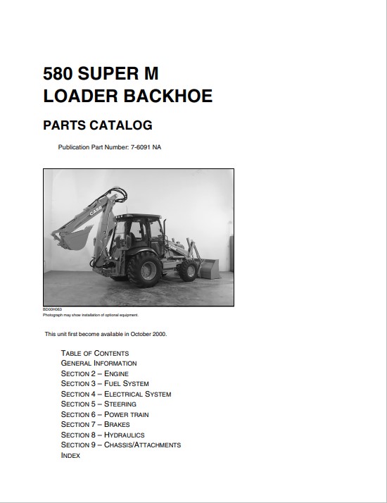case 580 super m parts catalog