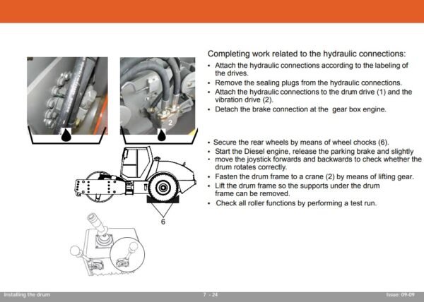 Hyundai HR120C-9 Road Roller Service Repair Manual - Image 5