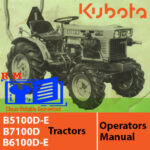 thumbnail image 2 of Kubota B5100 B6100 B7100 Tractor Service Manual – Workshop Repair, 438 Pages, USA 2 of 5