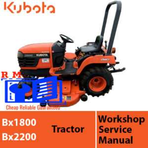 Kubota Bx1800 , Bx2200 Tractors Workshop Service Manual