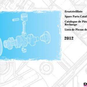 Deutz 2012 Series Spare Parts Catalogue