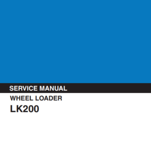 Kobelco LK200 Wheel Loader Workshop Repair Manual