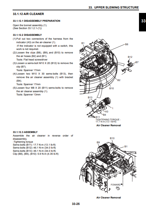 Kobelco SK55SRX Tier 4 Excavator Service Repair Manual