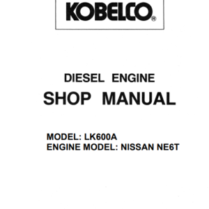 Nissan NE6T Engine Service Repair Manual