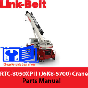 Link Belt crane parts manual