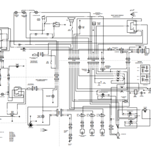 Bobcat 320 , 320L, 322 Mini Excavator Wiring Schematic