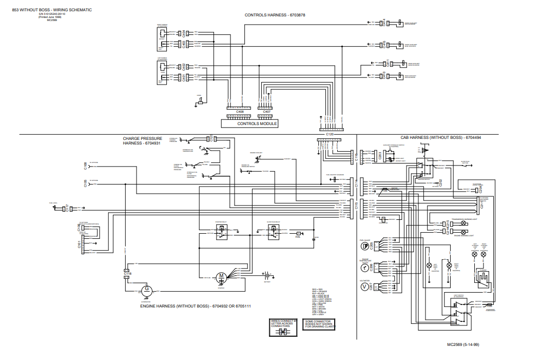 Bobcat 853, 853H Skid Steer Service Repair Manual