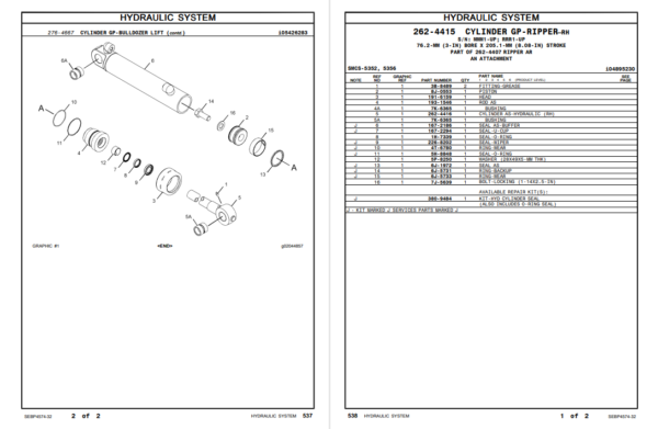 caterpillar d4k parts catalog