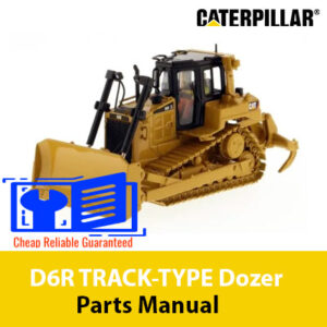 Caterpillar D6R TRACK-TYPE Dozer Parts Manual