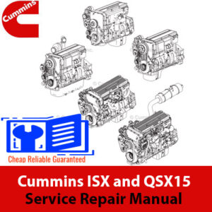 cummins qsx15 repair manual