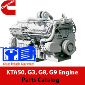 Cummins KTA50, G3, G8, G9 Engines Parts Catalog