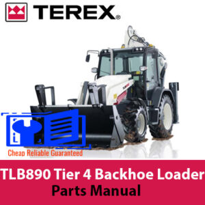 Terex TLB890 Tier 4 Backhoe Loader Parts Manual