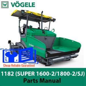 Wirtgen Vogele parts manual