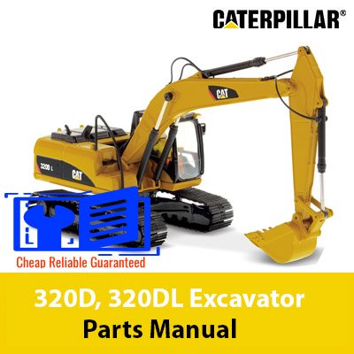 Caterpillar 320D, 320DL Excavator Parts Manual