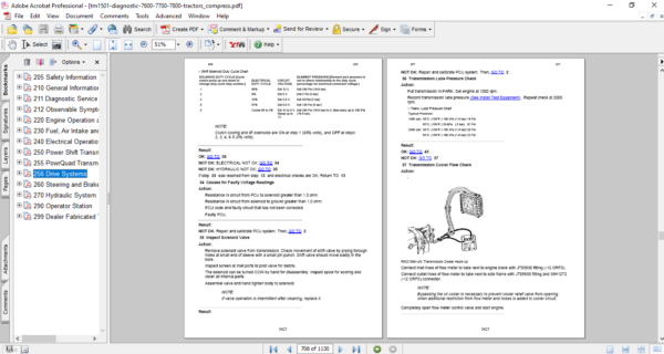 John Deere 7600, 7700, 7800 Tractor Technical Manual (Diagnostic and Test) - Image 4