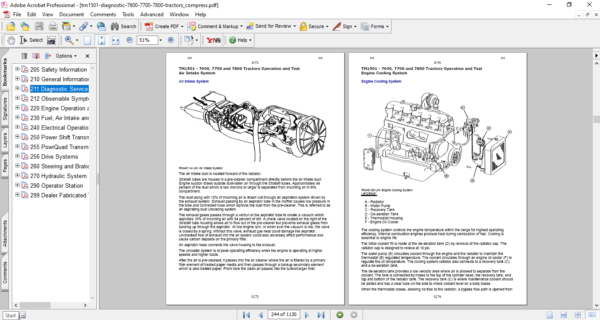 John Deere 7600, 7700, 7800 Tractor Technical Manual (Diagnostic and Test) - Image 6