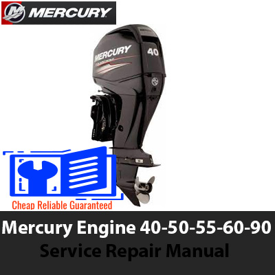 Mercury Engine Service Repair Manual For Model 40-50-55-60-90