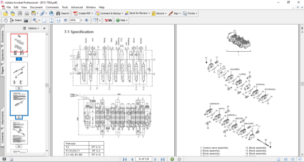 Hyundai R15-7 Mini Excavator Service Repair Manual - Image 4