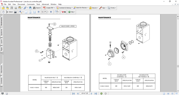 Caterpillar H120GC , H120GCS Hydraulic Breakers Service Repair Manual - Image 4