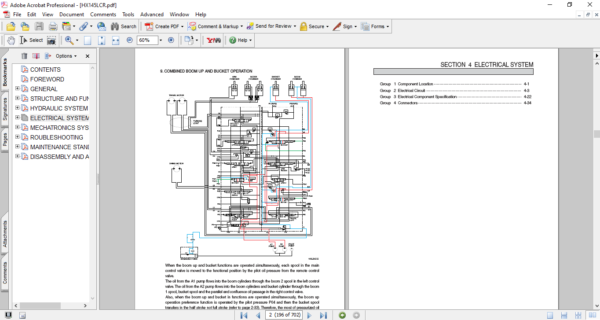 Hyundai HX145 LCR Excavator Service Repair Manual - Image 5