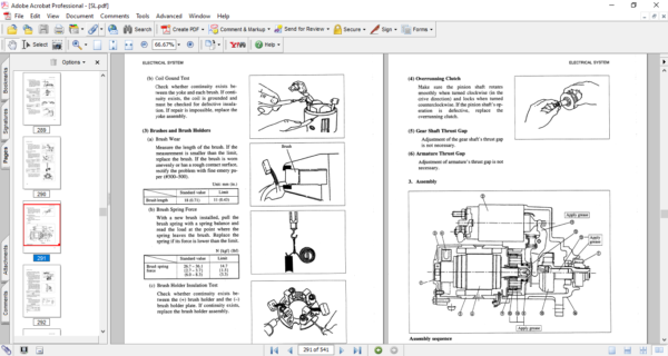 Mitsubishi S3L, S3L2, S4L, S4L2 Engines Service Repair Manual - Image 4
