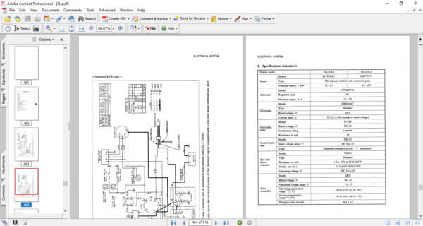 Mitsubishi S3L, S3L2, S4L, S4L2 Engines Service Repair Manual - Image 5